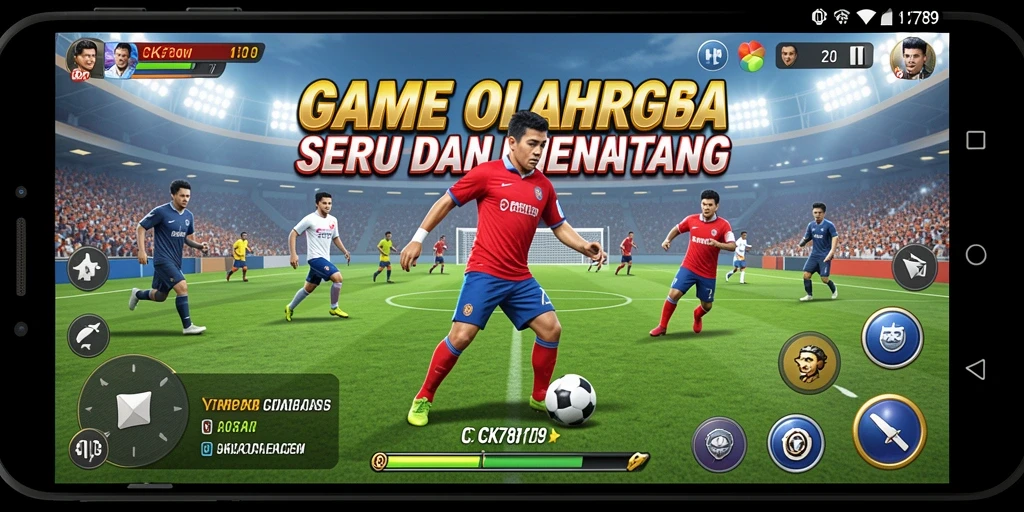 Screenshot CK789 menampilkan aksi mendebarkan dalam pertandingan olahraga.