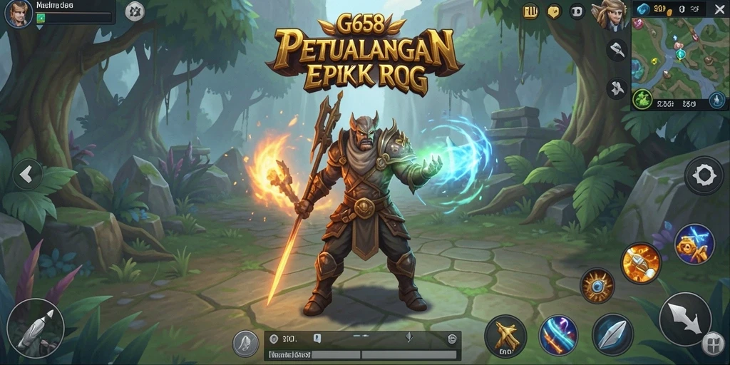 Tampilan gameplay RPG G668 yang memukau dan menarik.