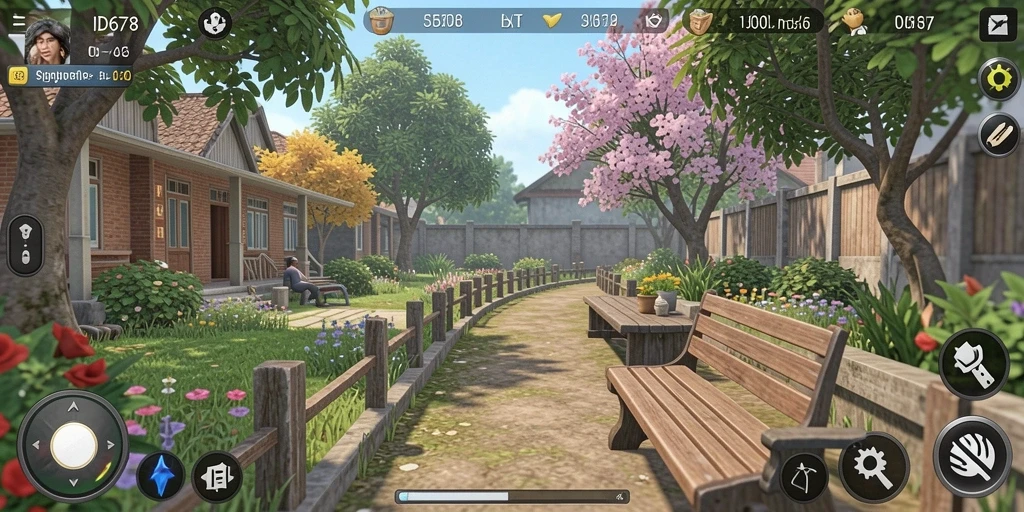 Tangkapan layar ID678 menampilkan gameplay simulasi yang seru dan interaktif.