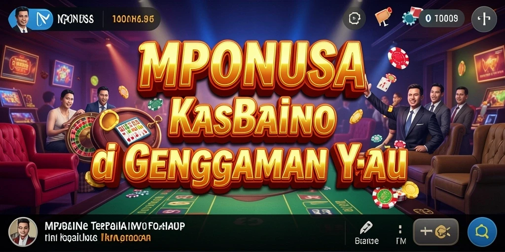 Screenshot MPONUSA menampilkan gameplay Kasino yang mengasyikkan.
