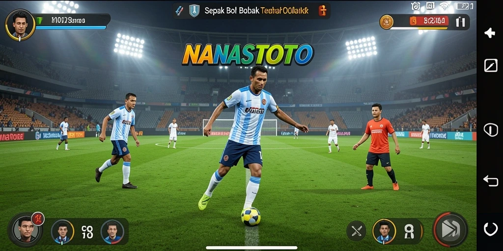 Tampilan gameplay NANASTOTO yang intens dan seru.